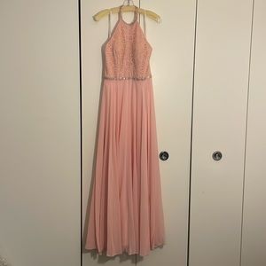 Size 10 Pink Madison James Formal Gown